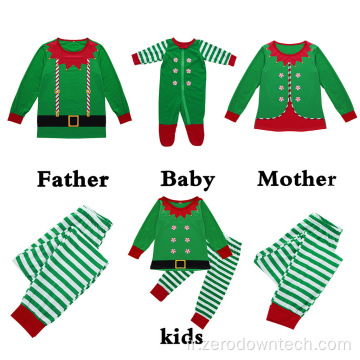 Joyeux Noël Impression Famille Ours Polaire Pyjama De Noël